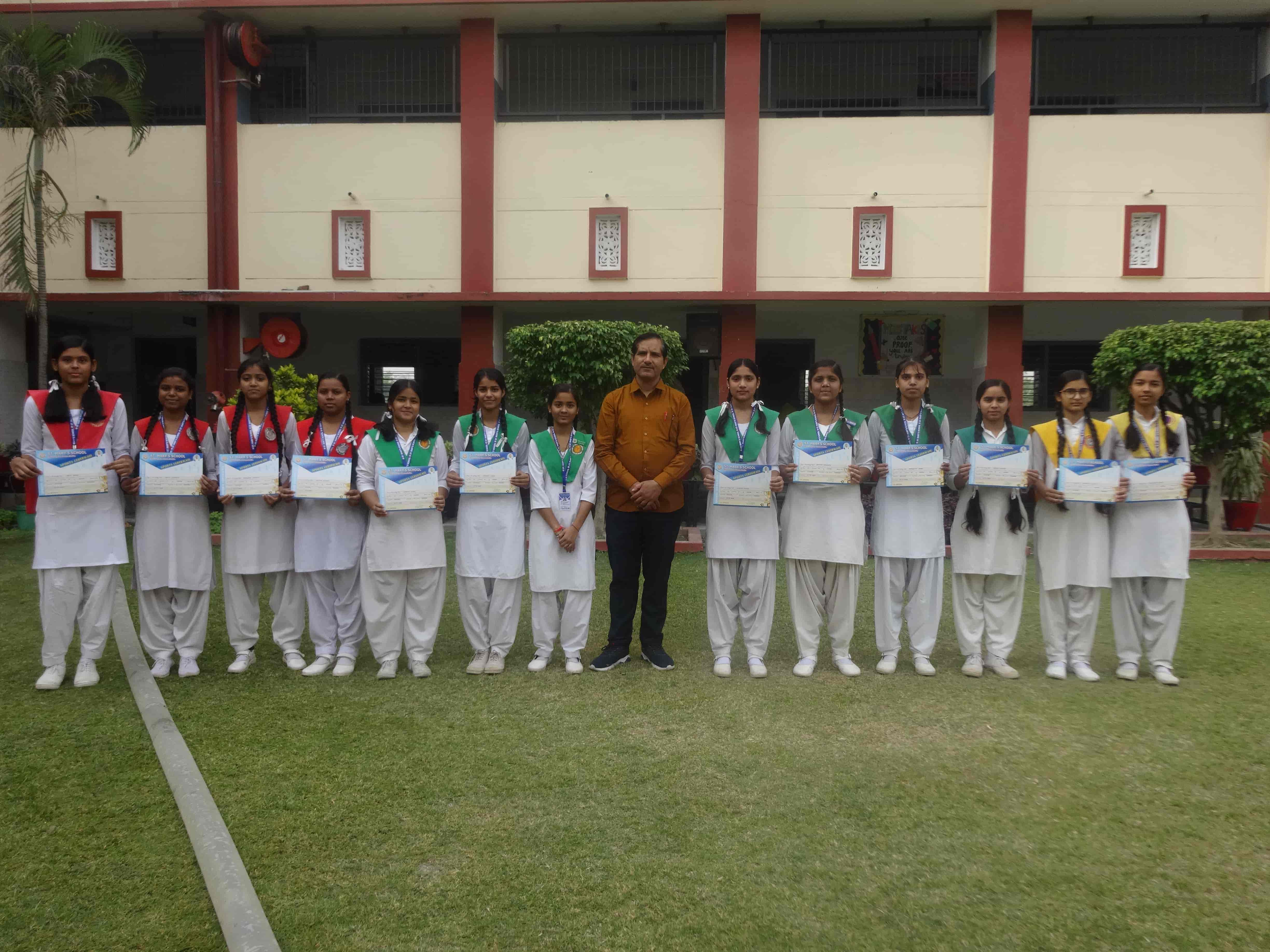PRIZE DISTRIBUTION OF INTER-HOUSE COMPETITION 