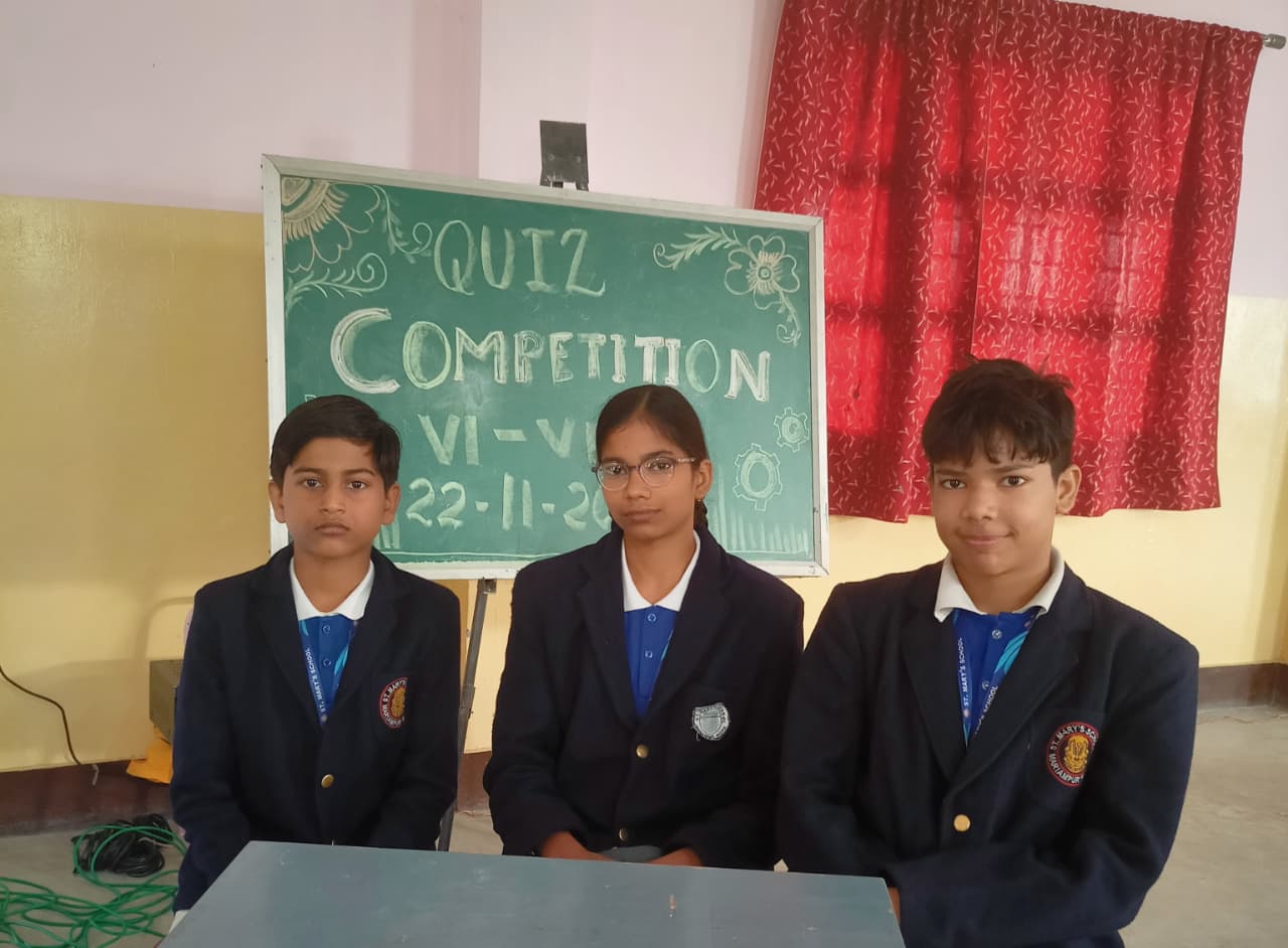 Inter House G.K Quiz Competition (VI - VIII)